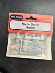 B6 Du-bro R/c Micro Servo Mount (2) 924 Nos New. Price: $7.00.