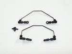 New Associated Sway Bars Set Front / Rear PRO4 SC10 MT10 AW15. Price: $7.92.