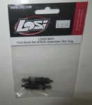 Losi Front Shock Set 44.5MM Assembled: Mini Drag #LOS214031 Nip New. Price: $22.99.