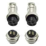 Hxchen Pin Metal Female Panel Connector 20MM GX20-4P Silver New. Price: $14.64.