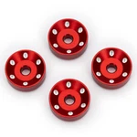 Traxxas 10257-RED Aluminum Wheel Washers (4) For Maxx Slash New. Price: $19.95.