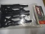 Losi LOSA1723 Rear Suspension Arms & Mounts: 8T New. Price: $17.50.