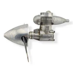 Vintage O.s. Max 61 Sf Nitro Rc Airplane Engine W/ Os 744 Muffler & Spinner Used. Price: $125.00.