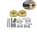 Que-t Pair Brass Steering Knuckles Weight For 1/10 Scale Rc Wraith Small New. Price: $44.90.