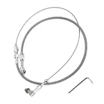 24" Throttle Cable Kit, Stainless Steel Braided Control Line With. Price: $17.99.