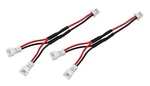 2PK Splitter Cable Ph 1.25MM Connector For E-flite 1S Lipo Dual Battery New. Price: $7.19.