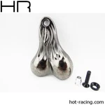 Hot Racing - Black Chrome 3D Truck Dangler Balls, Bull Nuts New. Price: $12.88.