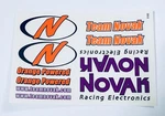 Vintage Team Novak Sticker Sheet Mint Condition Decal Rc Racing #2 New. Price: $14.99.
