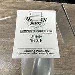 Apc Landing Products Competition Propeller, X LP16060 New. Price: $18.99.