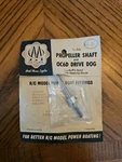 Vtg Octura OC6PS 3/16" Dia Propeller Shaft & Drive Dog Rc Boat Dumas Prather Used. Price: $29.99.
