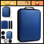 160 Capacity Dvd/cd Storage Case - Black Disc Holder Binder For Car & Travel New. Price: $42.99.