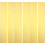 Brass Strip, Shim Stock Assortment, 1" Width X 6" Length, 0.002", 0.004" New. Price: $14.60.