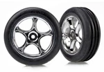 Traxxas 2471R Tracer 2.2" Wheels With Alias Tires (2) New. Price: $19.95.
