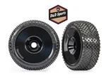 Traxxas 9074-BLK Tires & Wheels Black Response Pro 3.0" (jato 4X4 Electric) New. Price: $39.95.