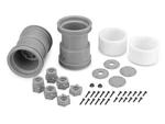Jconcepts 3377S - Tribute 2.6IN Monster Truck Wheel, Silver (2) New. Price: $26.64.