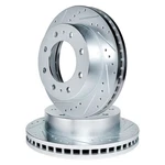Ford F-250 76-79 R1 Concepts Drilled & Slotted Front Brake Rotor Set New. Price: $331.92.