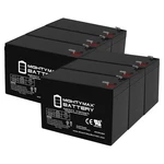 Mighty Max 12V 9AH Battery Replaces Eagle 100 Dc Swing Gate Operator - 6 Pack New. Price: $119.99.