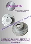 Ford Ba Bf Fg Slotted Disc Brake Rotors Ultimate Performance Front Pair Brand. Price: $189.93.