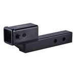 84121 Hitch Receiver Adapter With 2" Drop/rise, 9" Extender, Solid Tube... New. Price: $71.29.