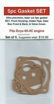 Enya 60-4C Four Stroke 5PC Gasket Set-nip New. Price: $15.99.