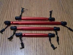 Arrma Outcast 1/5 8S Exb Blx Center Brace Bars Red Aluminum W/ Rod Ends &clips New. Price: $12.99.