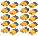 10 Pair XT60H (XT60 Upgrade) Female Bullet Connectors Plugs New. Price: $17.99.