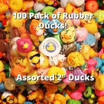 100 Assorted Rubber Ducks From The Duckery Perfect For Jeep New. Price: $35.99.
