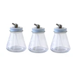 H-3-OZ-3P 3OZ Glass Bottle Assembly Pk For Paasche & Ez Airbrushes New. Price: $20.55.
