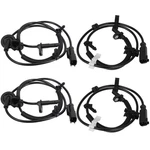 Ocpty Abs Wheel Speed Sensor 4PCS Front Rear Left Right For Buick Enclave New. Price: $44.81.