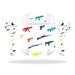 Mightyskins Compatible With Apple Airpods (2019) - Fun Guns Protecti... New. Price: $13.99.