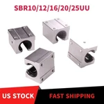 SBR10UU SBR12UU SBR16UU SBR20UU SBR25UU Open Linear Motion Bearing Slide Blocks New. Price: $17.99.