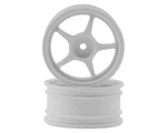 Tamiya 5-SPOKE 1/10 On-road Wheels W/wheel Nuts (white) (2) TAM53232 New. Price: $9.25.