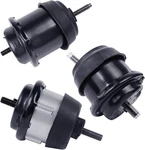 Engine Motor Mount Set & Trans Compatible Traverse 3.6L 09-17, Black New. Price: $82.97.