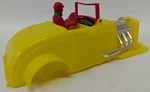 Vintage 1960'S Herkimer Motor Speedways Yellow Hot Rod Ok Cub Tether Car Body New. Price: $25.00.