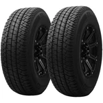 (qty 2) LT245/75R16 Michelin Ltx A/T2 120/116R Lre Black Wall Tires New. Price: $670.98.