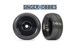 Traxxas 9074-BLK Tires & Wheels Yellow Response Pro 3.0" Jato 4X4 Electric TRA1 New. Price: $39.95.