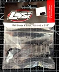 LOSA6025 Losi Hd Ball Studs & Ends, 4-40 X .215" (4) A-6025 New. Price: $12.99.