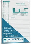 TEST-886E 886-E Scantron Compatible Testing Forms (50 Sheet Pack) New. Price: $39.96.
