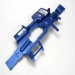 Traxxas Chassis, Revo (3MM 6061-T6 Aluminum)(anodized Blue) New. Price: $50.00.