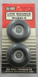 Du-bro Dubro 3" Diameter Treaded Low Bounce Airplane Wheels DUB300T. Price: $5.90.