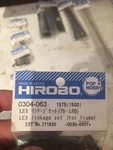 Vintage Hirobo 0304-063 Lepton Lex Linkage Set For Frame #0304023 New. Price: $21.99.