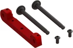 Front Upper Aluminum Suspension Mount Cnc, Red: Exb, ARA330659 New. Price: $38.99.