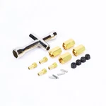 Rcawd Brass Extension Wheel Hex Hub Nut Set For Traxxas 1/18 TRX4M Crawler New. Price: $16.99.