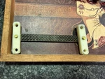 Vintage 1989 Team Associated RC10L #8178 Carbon Fiber Front Suspension Arm Brace Used. Price: $27.00.
