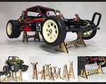 Universal Rc Car Tire Saver Display Stands Custom Fit Lift Tamiya Kyosho & More! New. Price: $6.50.