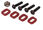 Traxxas 7759R - Washers For Motor Mount, Aluminum, Red Anodized New. Price: $8.55.