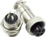 Hxchen Sets 4-PIN Metal Female Thread Panel Connector 12MM GX12-4P New. Price: $10.85.
