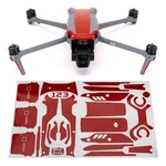 Wrapgrade Skin Stickers Compatible Dji Air 3 Accent Color Super Red New. Price: $37.29.
