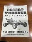 Vintage Mrc Desert Thunder World Scale Buggy Original Manual Very Rare Used. Price: $65.00.