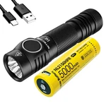 Nitecore E4K 4400 Lumen Edc Flashlight With 5000MAH Usb-c Rechargeable Battery New. Price: $89.95.